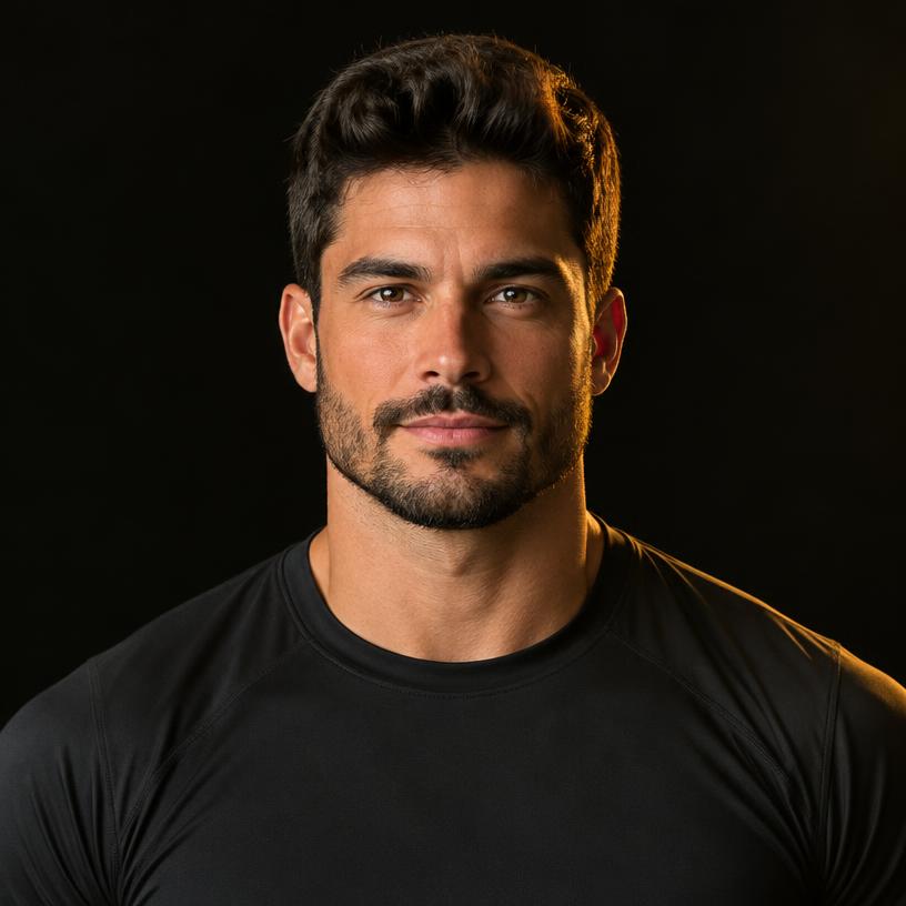 Retrato ilustrativo de Rafael M.